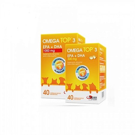 Suplemento Vitamínico Omega Top 3