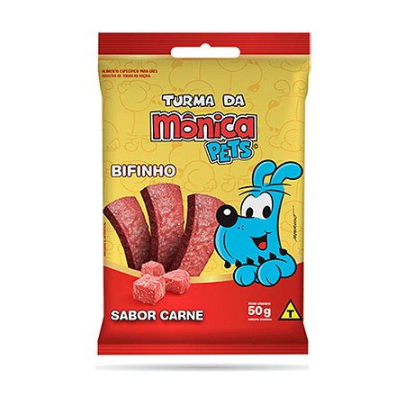 Turma Da Mônica Bifinho Carne 50g