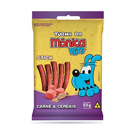 Turma Da Monica Palito Carne Cereais 50g