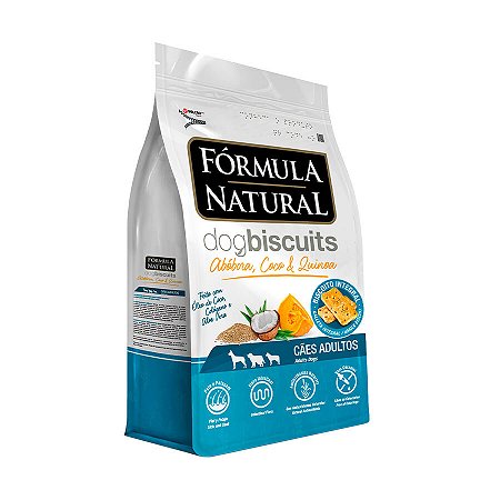 Formula Natural Cão Porte Médio e Grande Biscoito Abobora 250g
