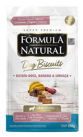 Formula Natural Cão Porte Médio e Grande Biscoito Batata Doce 250g