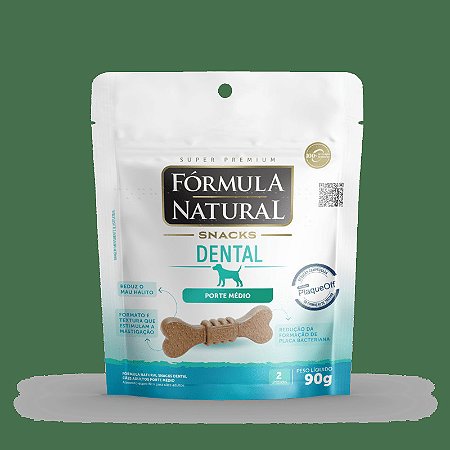Fórmula Natural Snacks Dental Cães Adultos Portes Médios 90g