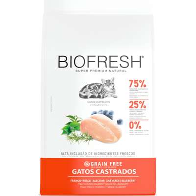 Biofresh Gato Adulto Castrado Frango