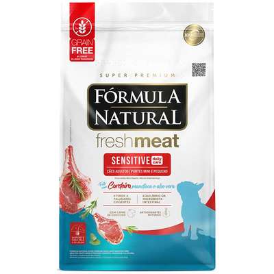 Fórmula Natural Fresh Meat Sensitive Cães Adultos Portes Mini e Pequeno