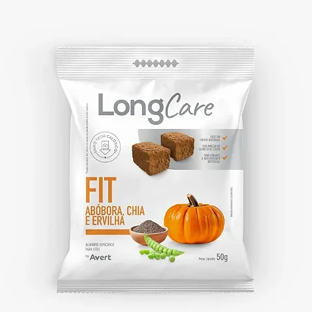 Long Care Fit Abobora Chia e Ervilha 50g