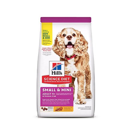 Hills Canino Adulto Maduro 11+ Raças Mini