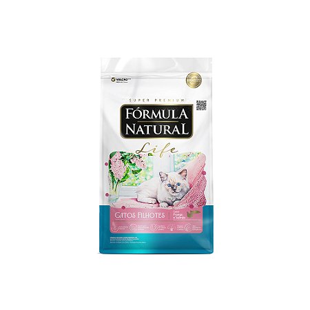 Fórmula Natural Life Gato Filhote Frango e Salmão