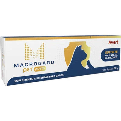 Suplemento Avert Macrogard pasta para Gatos
