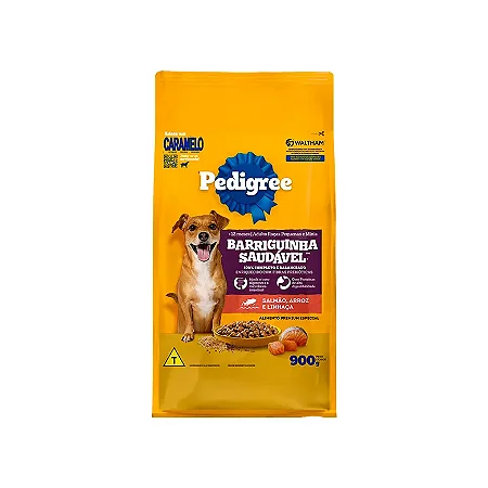 Pedigree Baguirrinha Saudavel Ad Rp Salmao 900g
