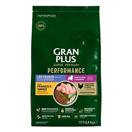 Gran Plus Performance Cao Filhote Rp Frango