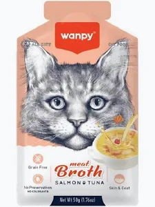 Wanpy Gato Sopa Salmao e Atum 50g