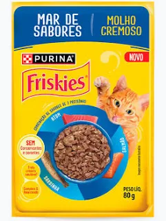Friskies Sache Molho Adulto Mar De Sabores 80g