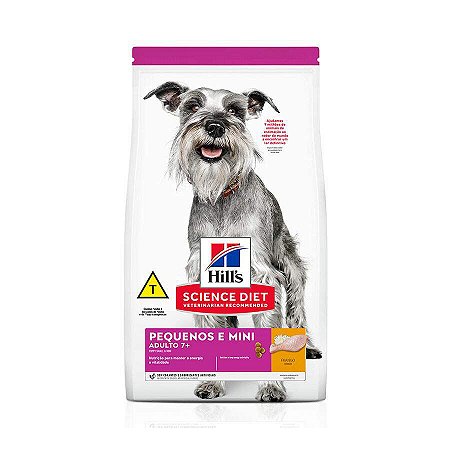 Ração Hill's Science Diet para Cães Adultos 7+ Raças Pequenas e Miniatura
