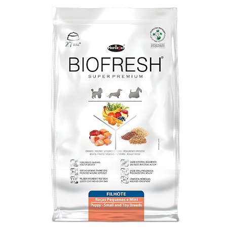 Biofresh Cão Filhote Raças Pequenas