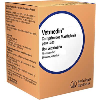 Vetmedin 50 Comprimidos Boehringer Ingelheim