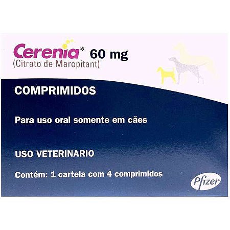 Cerenia 60mg 4 Comprimidos zoetis
