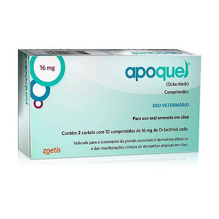 Apoquel 16mg 20 Comprimidos Zoetis