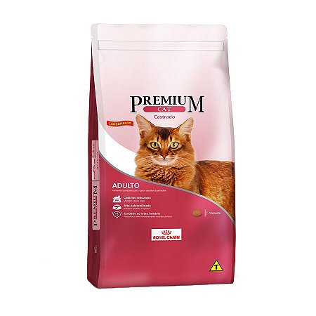 Ração Royal Canin Premium Cat Castrados para Gatos Adultos