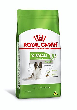 Ração Royal Canin para Cães Adultos Miniaturas acima de 8 anos X-Small Adult 8+