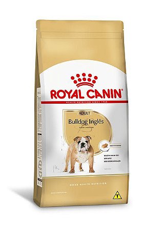 Ração Royal Canin Raças Específicas para Cães Adultos Bulldog Inglês Adult 12kg