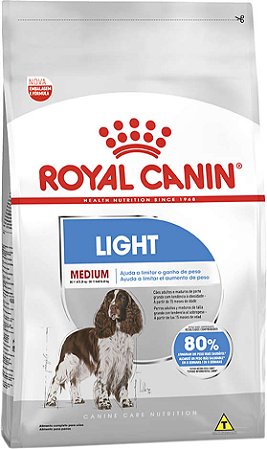 Ração royal Canin para Cães Adultos Raças Médias Medium Light 10,1kg