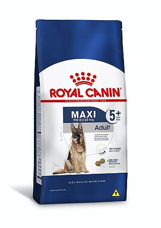 Ração Royal Canin para Cães Adultos Raças Grandes Maxi 5+ 15kg