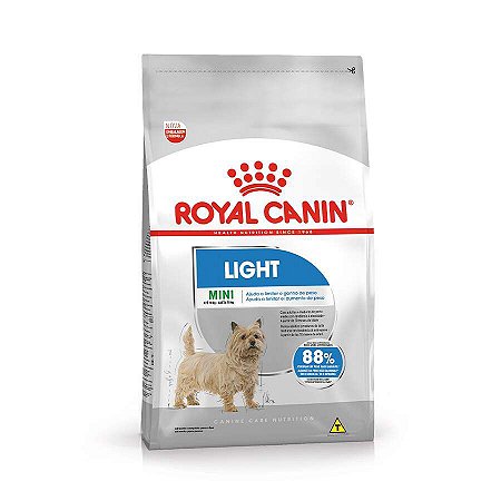 Ração Royal Canin para Cães Adultos Raças Pequenas Mini Light