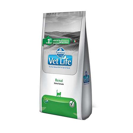 Ração Vet Life Natural para Gatos Renal