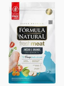 Fórmula Natural Fresh Meat Cães Sênior Portes Médio e Grande