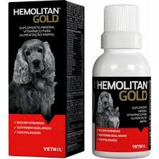 Hemolitan Gold Suplemento Vitaminico Cães e Gatos Vetnil