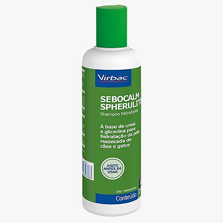 Sebocalm Spherulites Shampoo para Cães e Gatos 250mL Virbac