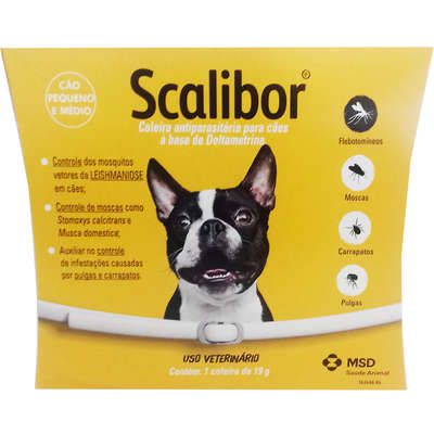 Scalibor Coleira Antiparasitária para Cães MSD