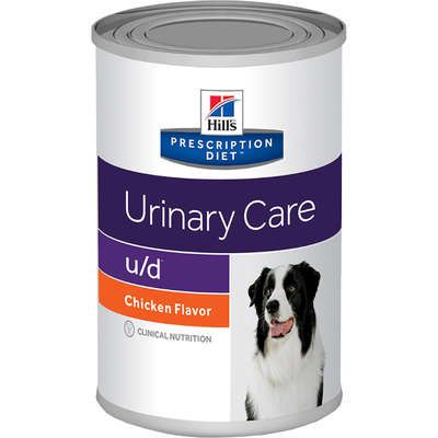 Ração Hill's Prescription Diet Lata u/d para Cães Adultos - Cuidado Urinário 370g