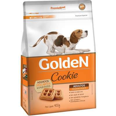 Biscoito Golden Cookie para Cão Adultos Porte Pequeno 350g