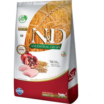 Ração  N&d Ancestral Grain Low Grain para Gatos Adultos Frango