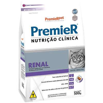 Ração Premier Nutrição Clínica para Gatos Renal