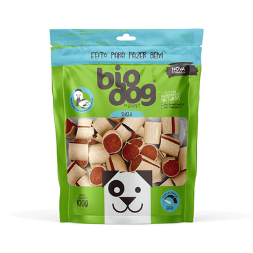 Petisco Bio Dog Gourmet Sushi Sabor Frango para Cães 100g