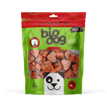 Petisco Bio Dog Gourmet Love Bits Sabor Frango para Cães 100g