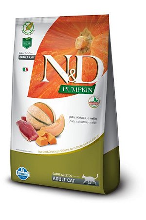 Ração ND N&D Pumpkin Grain Free para Gatos Adultos Pato