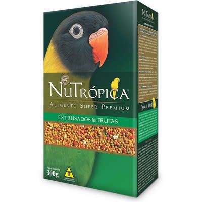 Ração Nutrópica Extrusados e Frutas para Agapornis 300g