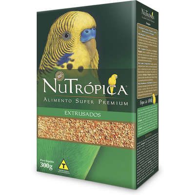 Ração Nutrópica Extrusados e Frutas para Periquito 300g