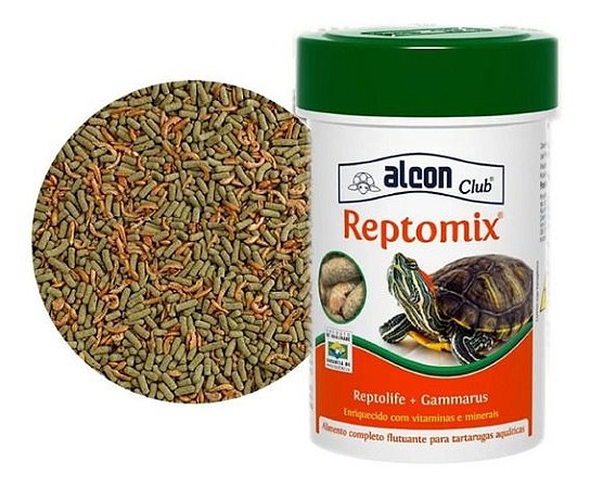 Ração Alcon Reptomix para Tartarugas 60g