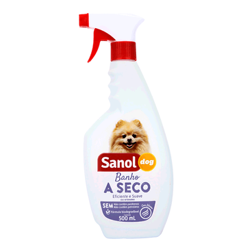 Banho a Seco Sanol para Cães 500ml