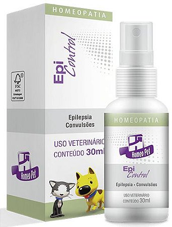 Homeopet Epi Control Tratamento da Epilepsia em Cães e Gatos 30ml
