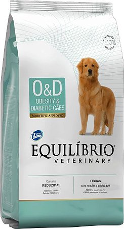 Ração Equilíbrio Veterinary Cães Obesity & Diabetic