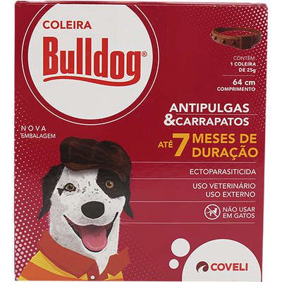 Bulldog Coleira Antipulgas e Carrapatos  25g