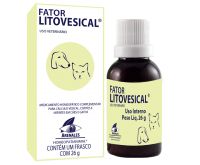 Fator Litovesical Tratamento Cálculo Vesical em Cães e Gatos 26g