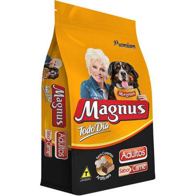 Ração Magnus Todo Dia Sabor Carne para Cães Adultos