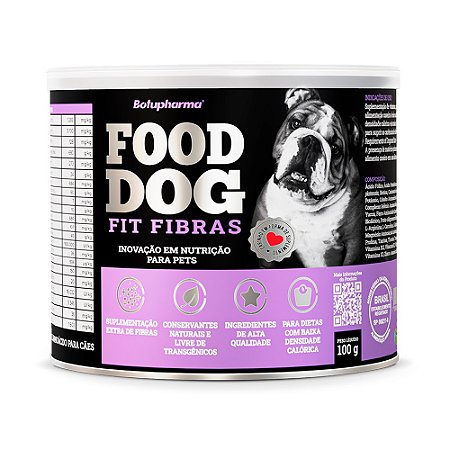 Suplemento Alimentar Food Dog Fit Fibras