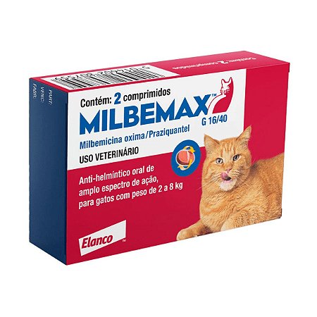 Milbemax Vermifugo para Gatos 2 a 8kg